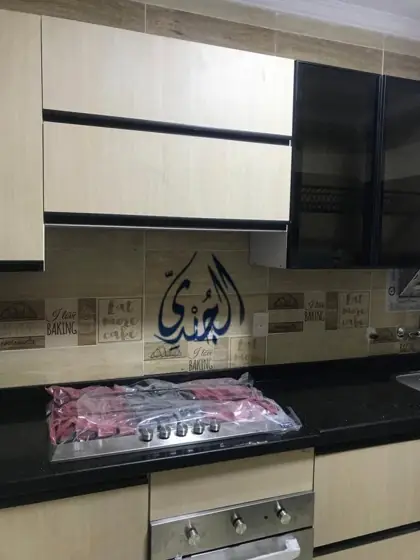 مطابخ خشب مودرن — من أعمال الجندي جينوفا بالمنصورة (8)