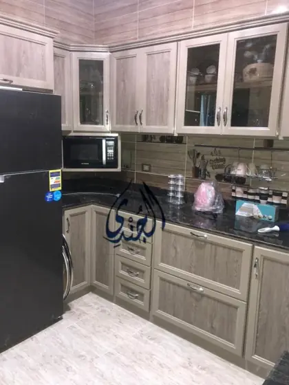 مطابخ خشب مودرن — من أعمال الجندي جينوفا بالمنصورة (12)