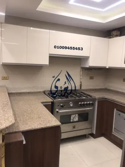 مطابخ خشب مودرن — من أعمال الجندي جينوفا بالمنصورة (25)