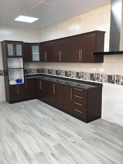 مطابخ خشب مودرن — من أعمال الجندي جينوفا بالمنصورة (5)