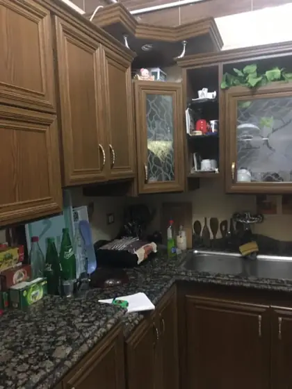 مطابخ خشب كلاسيك — من أعمال الجندي جينوفا بالمنصورة (1)